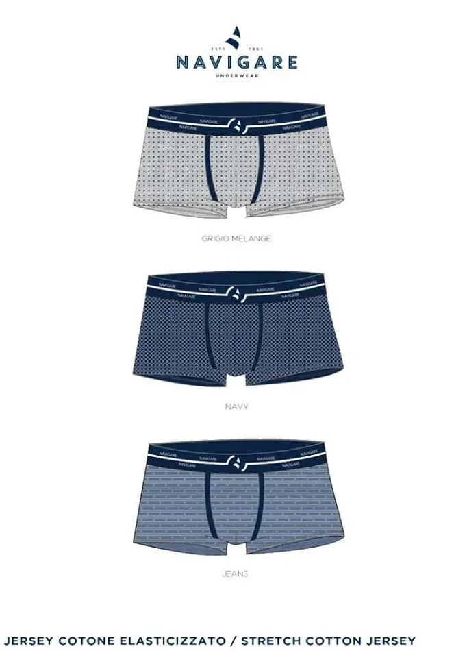 6 BOXER UOMO NAVIGARE ART 816Z COLORE FOTO MISURA A SCELTA - immagine 3