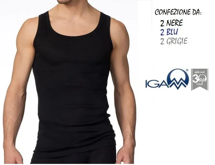 6 CANOTTE UOMO NOTTINGHAM IN COTONE ART. VL6100AS COL. ASSORTITI MIS. A SCELTA In saldo