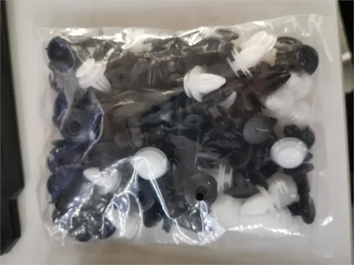 6 Size 100pcs Auto Fastener Clip Mixed Car Body Push Retainer Pin Rivet Bumper Door Trim Panel Retainer Fastener Kit Vendita online - immagine 2