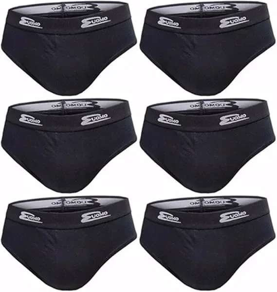 6 Slip Uomo in Cotone BIELASTICO con Elastico PARLATO COTONELLA Vendita calda online