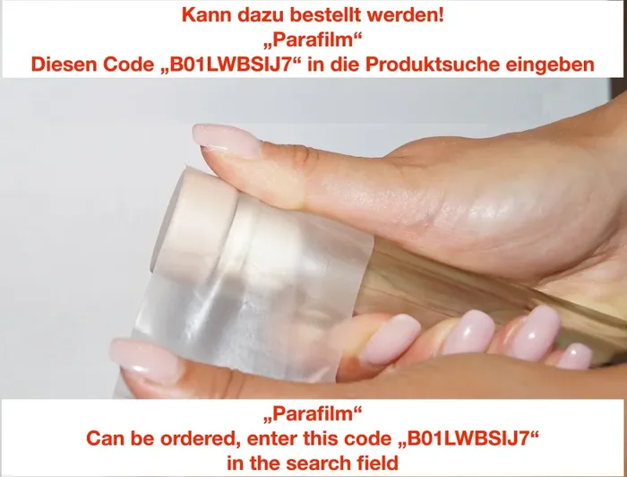 6 x 500 ml (OPI HGK) bottiglie di vetro vuote con tappo da slkfactory (Opera… - immagine 2