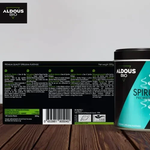 600 Compresse di Spirulina BIO | 3000mg di Alga Spirulina per dose | Saziante 100% Naturale – Detox Bio | Spirulina Bio Compresse | Energia – Sistema Immunitario | Proteine Vegane | Senza Plastica - immagine 2