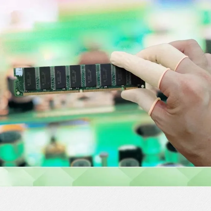 600 pezzi copridita,Culla per dito,Finger Cots Anti-Statico, per lavorare con attrezzature elettroniche o coprire medicazioni… - immagine 2