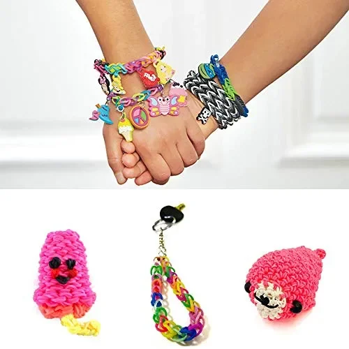 a ray of sunshine Loom Bands Kit,Elastici Loom,Fare Braccialetti Bambina,DIY… - immagine 2