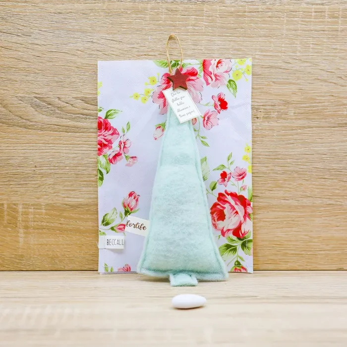 Abete Emozionale Verde, Sali Profumati e Sacchetto con Rose Beccalli for Life - immagine 3