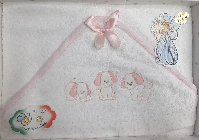 accappatoio neonato stella d’argento art 10672 colore a scelta misura unica - immagine 2