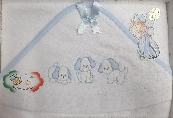 accappatoio neonato stella d’argento art 10672 colore a scelta misura unica - immagine 3