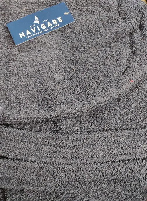 Accappatoio uomo in spugna Navigare art B2NV100002 colore e misura a scelta - immagine 2