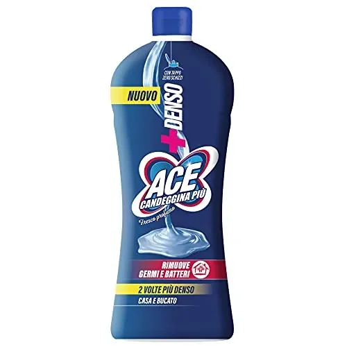 ACE Candeggina Più Denso Squeeze Fresco Profumo, Flacone da 1 litro