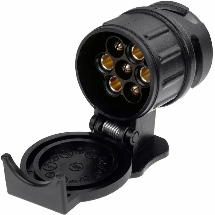 Adattatore Rimorchio 13 a 7 Poli Pin Adattatore Gancio di Traino da 13 Poli