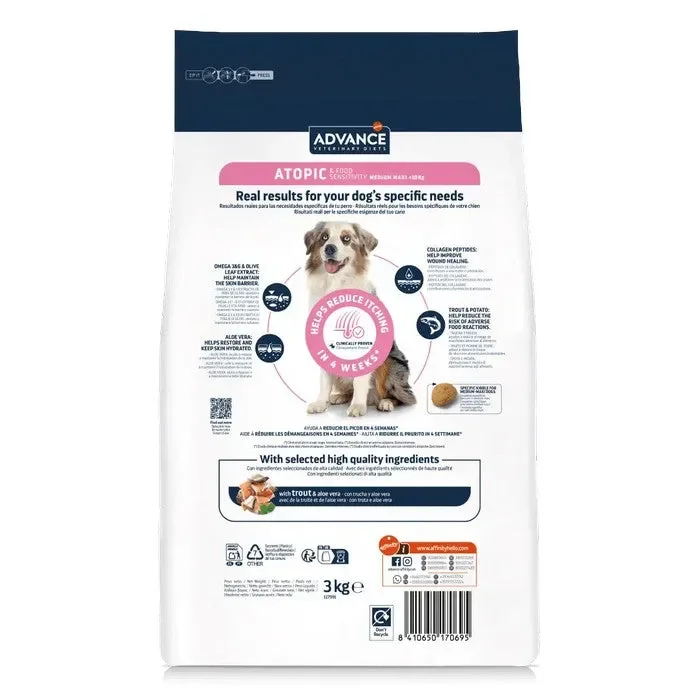 Advanced Veterinary Diets Atopic Sensitivity Medium Maxi - immagine 2