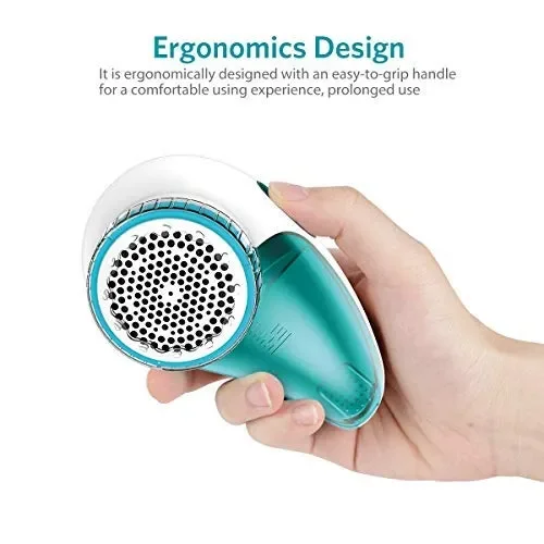 Aerb Levapelucchi Elettrico Portatile, Ricaricabile USB Rasoio (Blu), Blu - immagine 2