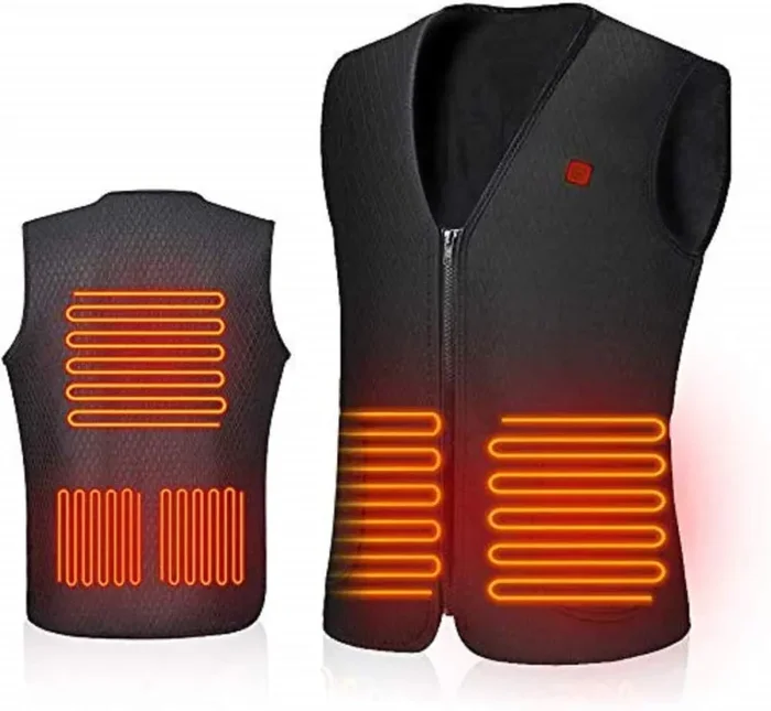 AiBast Gilet riscaldato, Riscaldante Leggero di Ricarica USB… Vendita calda - immagine 3