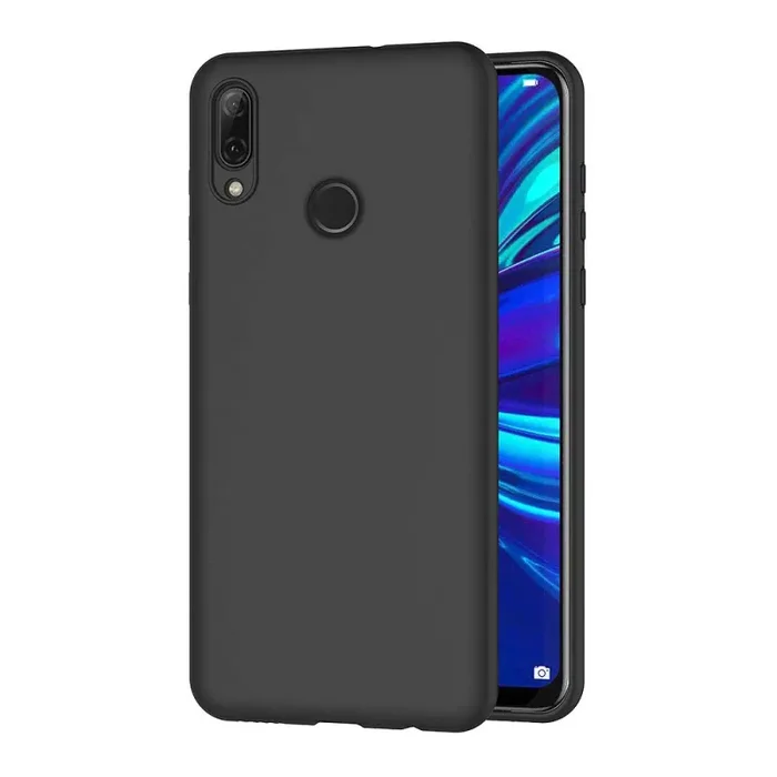 AICEK Cover per Huawei P Smart 2019, P 2019 Nero Silicone Case…