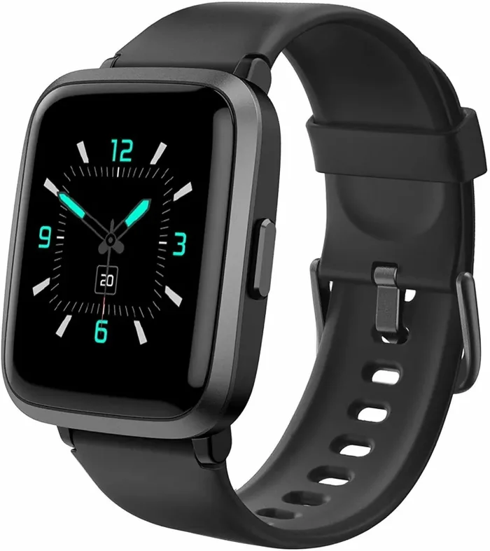 AIKELA Smartwatch, Orologio Fitness con Saturimetro (SpO2)/Misuratore nero