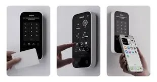 Ajax Keypad Touchscreeen Jeweller WIRELESS -Tastiera wireless con touch screen per controllare un sistema Ajax Nero - immagine 2