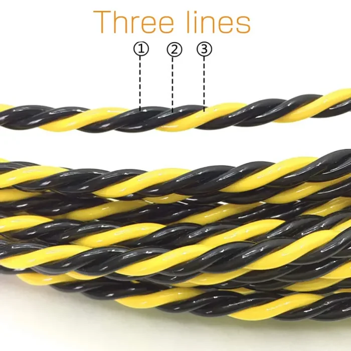 Akuoly Sonda Tiracavi di Poliestere 15m, 3 Strati Intrecciato, Kit di… - immagine 2