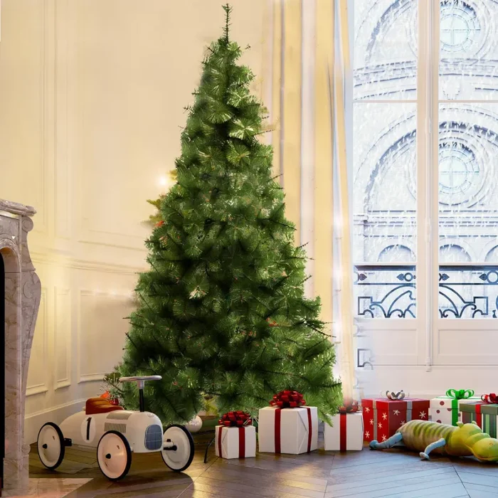 Albero di Natale Artificiale 210 cm 505 Rami Foltissimo Verdi - immagine 2