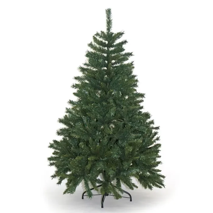 Albero di Natale Artificiale Alpino Verde Ignifugo 1773 Rami Altezza 210Cm