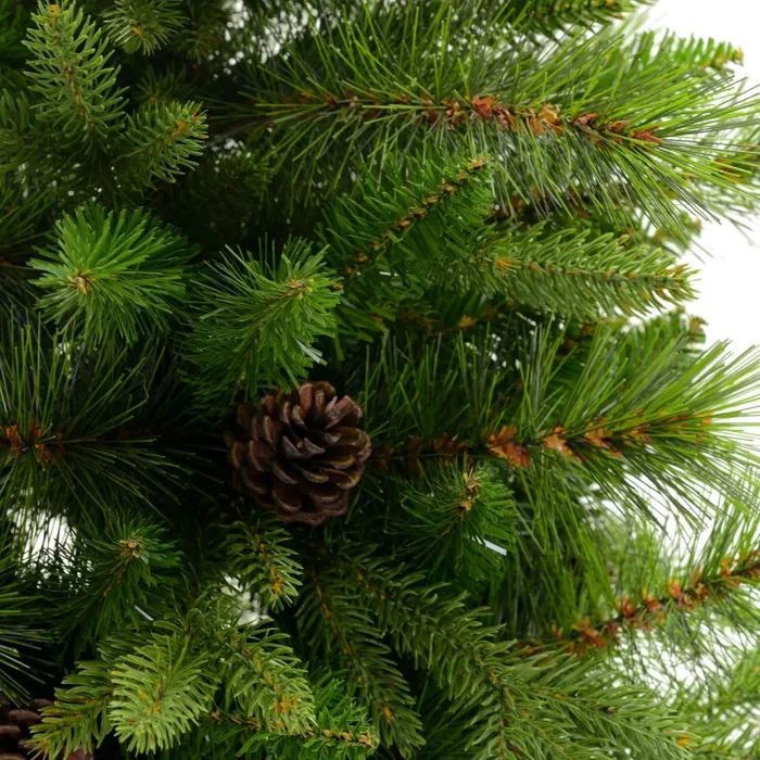 Albero di Natale Artificiale Con Pigne Adami Sinai Verde Varie Misure - immagine 2
