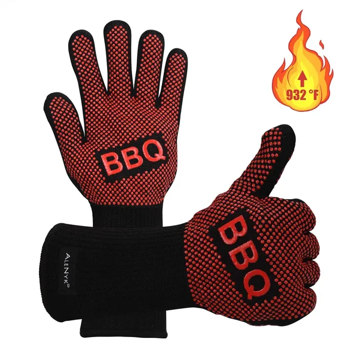 alenyk Guanti da Forno,Guanto BBQ,Ignifughi,Certificato EN407,Resistenti… Online ora