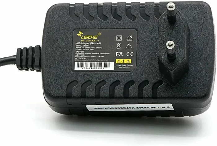 Alimentatore compatibile per Dymo LabelManager LM 160, Universale 9V 2A 18W - immagine 2