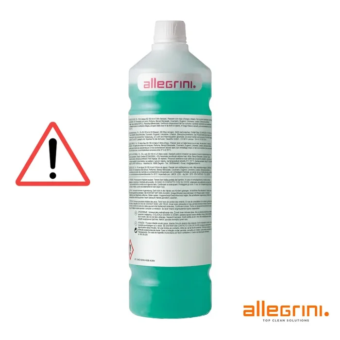Allegrini IP 63 Forest Detersivo Pavimenti e Detergente Robot Lavapavimenti Profumato per la Pulizia di Superfici Dure Ceramica Marmo Gres Porcellanato 1000 ml - immagine 3