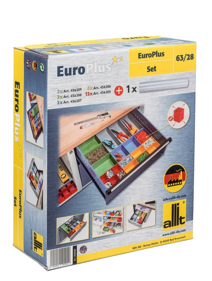 Allit per cassetti Set, 1 pz, Rot,gelb,blau,grün,grau Saldi - immagine 2