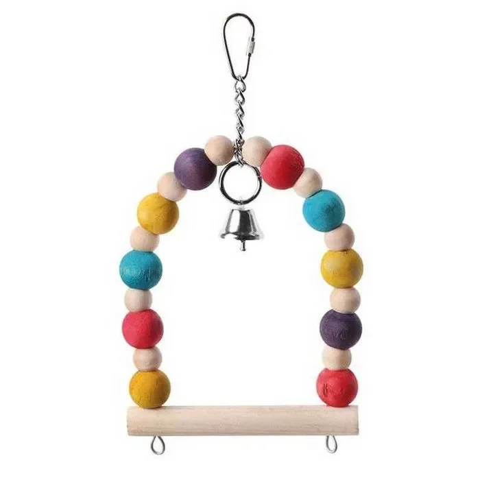 Altalena in legno per uccelli – Carioca