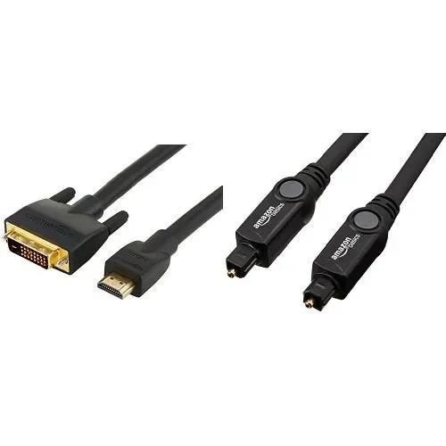 AmazonBasics Cavo adattatore DVI-HDMI (ultimo standard) – 1,83 m (non per il… - immagine 3