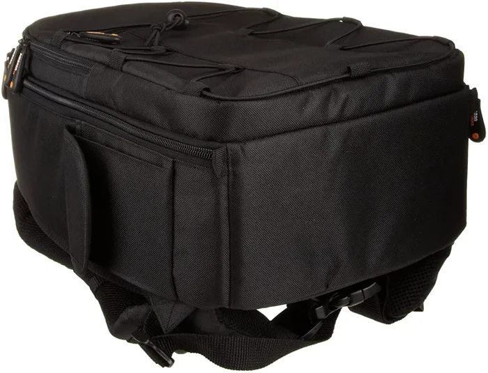 AmazonBasics- Zaino per fotocamera SLR + accessori, colore: Nero & AmazonBasics – Treppiedi leggero, 127 cm - immagine 3