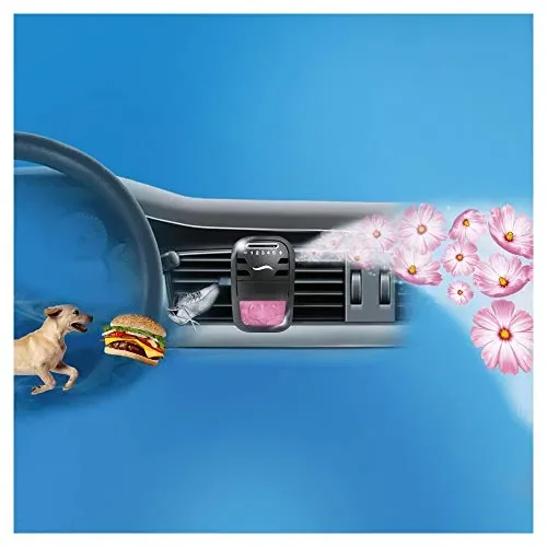 Ambi Pur Car Ricarica Deodorante per Auto con Clip Brezza Leggera - immagine 2