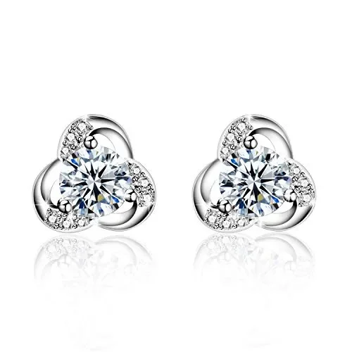 Amilril Orecchini Donna, Argento Sterling 925 con Zirconi Cubici, Regali per…