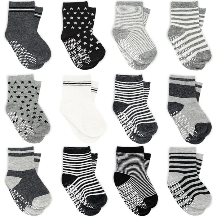 Amteker 12 Paia Calzini Antiscivolo Bambino, Bambini e Neonato, Carina… - immagine 2
