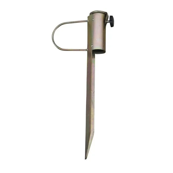 Ancoraggio per ombrellone in metallo