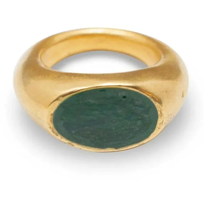 Anello Classico smaltato di Ercolano Saldi