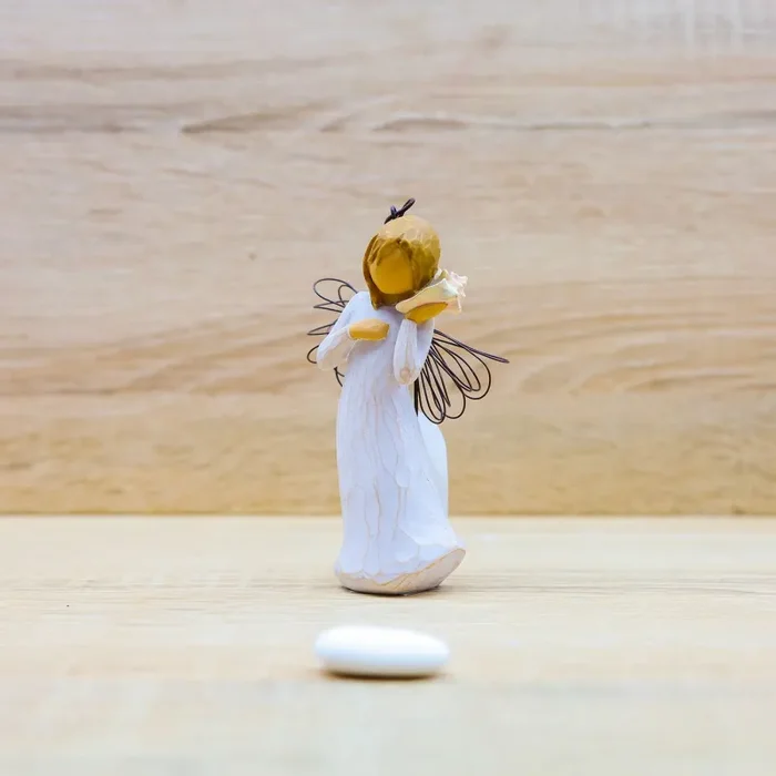 Angelo “Pensando a Te” Statuina da Appendere Willow Tree