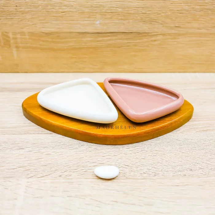 Antipastiera 2 Ciotole “Linea Geometric” Madrhélen