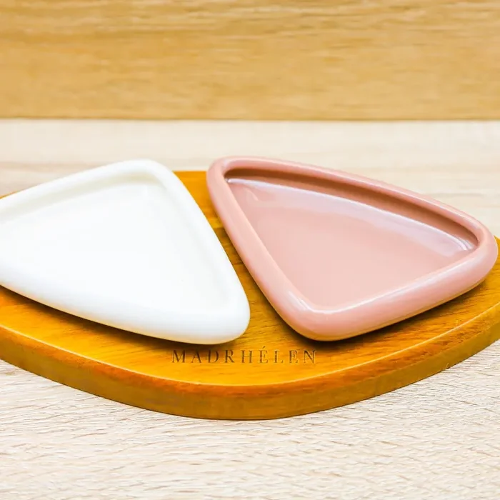 Antipastiera 2 Ciotole “Linea Geometric” Madrhélen - immagine 2