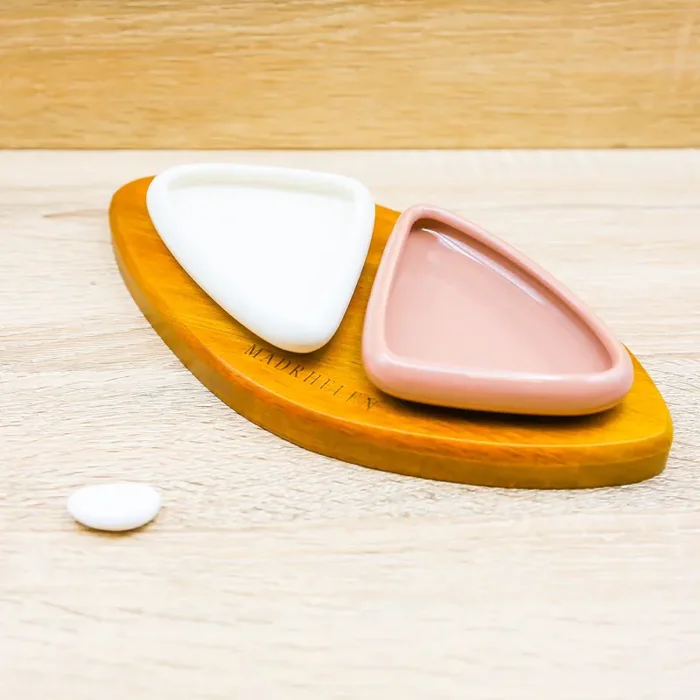 Antipastiera 2 Ciotole “Linea Geometric” Madrhélen - immagine 3