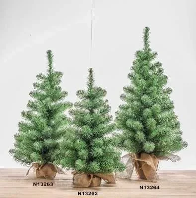 ARPIMEX Alberello Natale Princess H 60 CM con Base in Juta