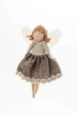 ARPIMEX Angioletto Natale Stoffa 16 Cm Beige