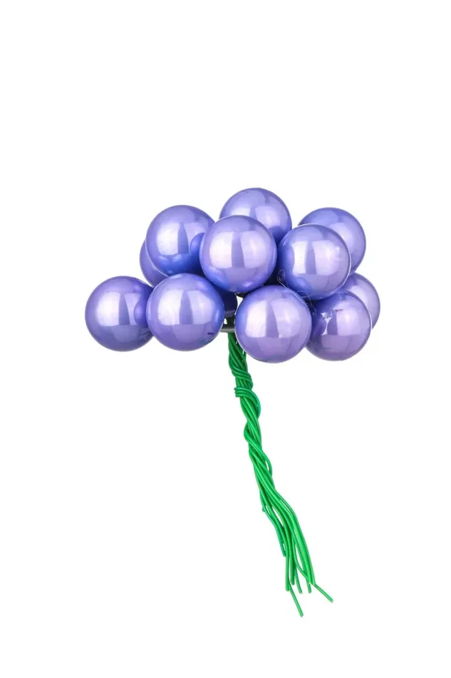 ARPIMEX Box 144 Mini Sfere Natale Vetro D 20 Mm Viola