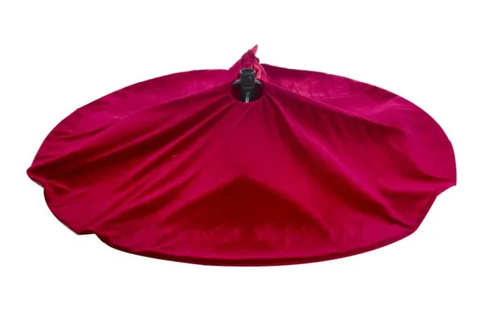 ARPIMEX Copribase Albero Natale Velluto D 120 Cm Fucsia