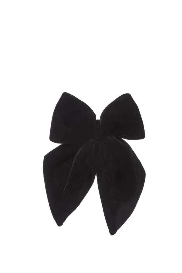 ARPIMEX Fiocco Natale Velluto 24 x 16 Cm Nero