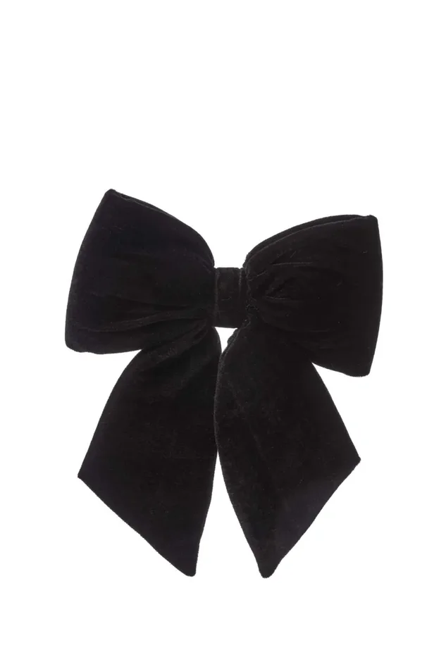 ARPIMEX Fiocco Natale Velluto 30 Cm Nero Fornitura