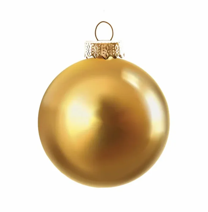 ARPIMEX Sfera Natale Singola D 150 Mm Vetro Gold