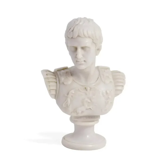 Augusto Imperatore Romano – Busto in marmo - immagine 2