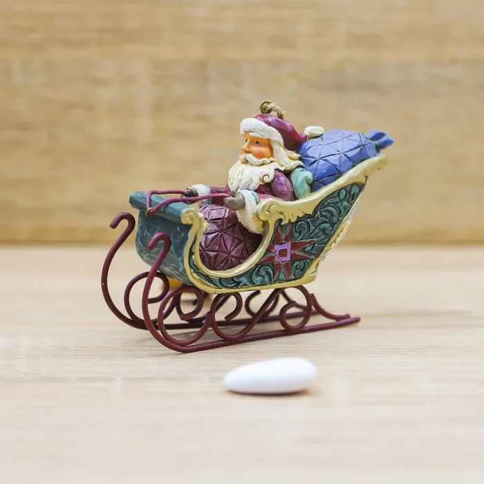 Babbo Natale con Slitta Enesco Moda