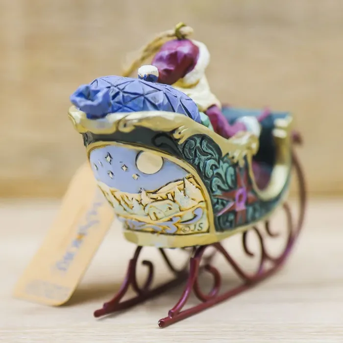 Babbo Natale con Slitta Enesco Moda - immagine 3